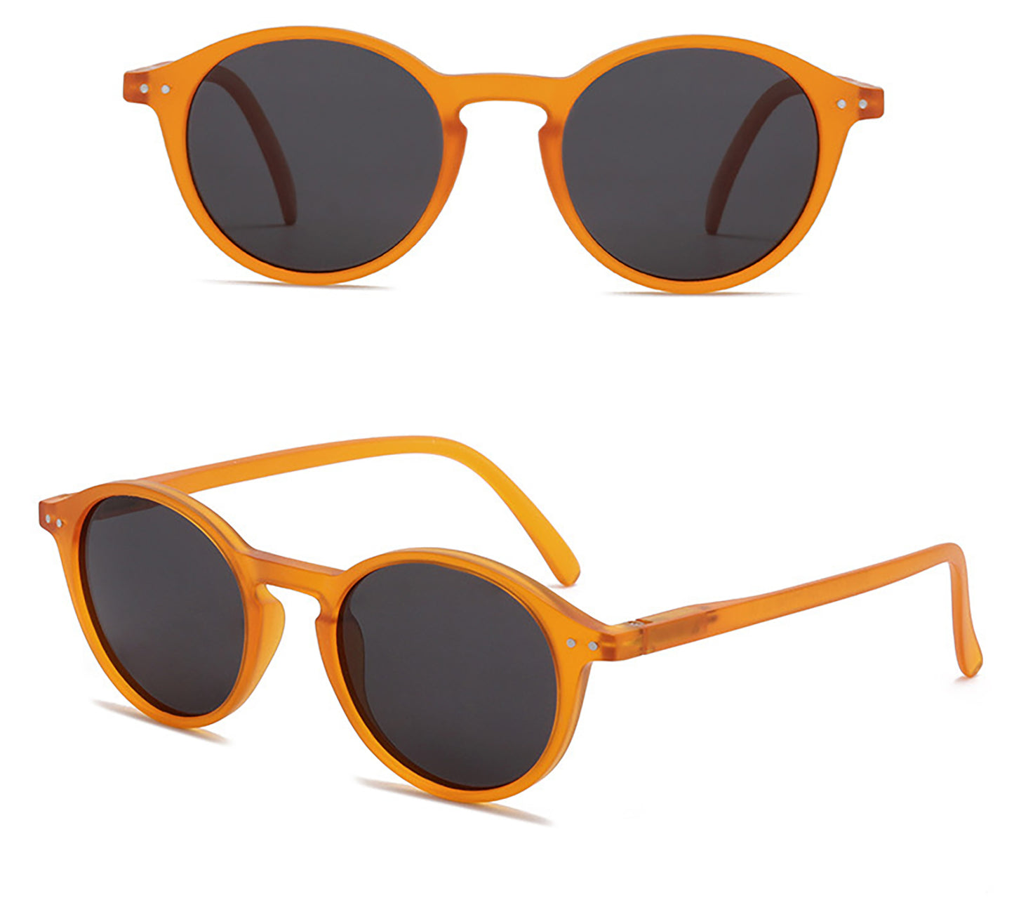Polarized Round Sunglasses, Retro Classic Stylish Sunglasses for Men and Women, Multi-Color Selection