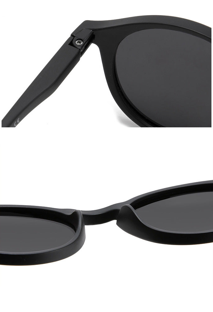 Polarized Round Sunglasses, Retro Classic Stylish Sunglasses for Men and Women, Multi-Color Selection