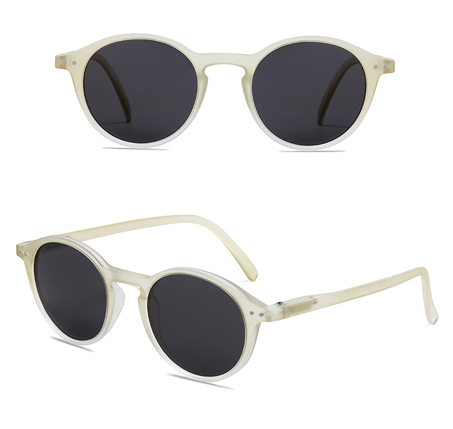 Polarized Round Sunglasses, Retro Classic Stylish Sunglasses for Men and Women, Multi-Color Selection