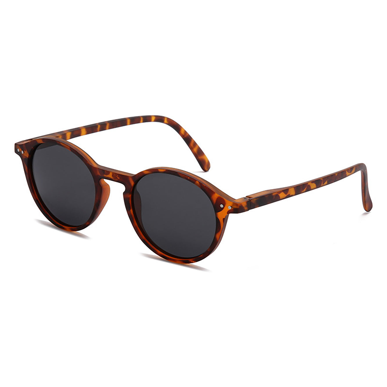 Polarized Round Sunglasses, Retro Classic Stylish Sunglasses for Men and Women, Multi-Color Selection