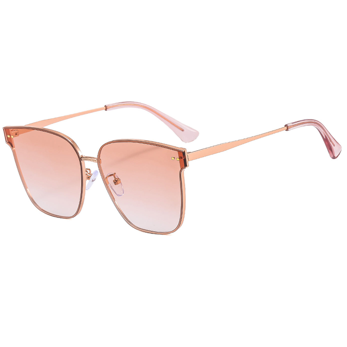 Fashionable oversized sunglasses for women that make the face look smaller