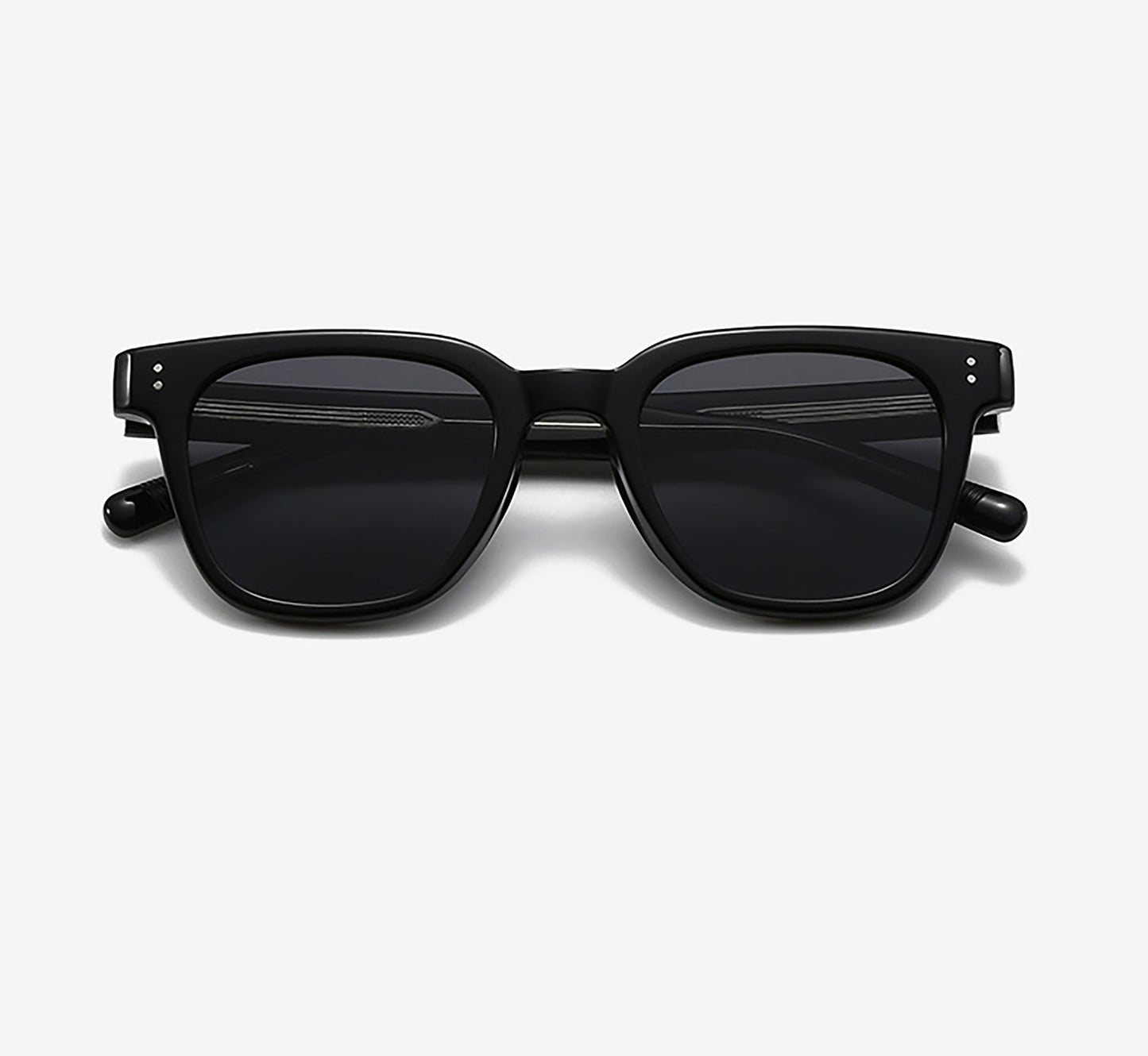TR90 Polarized Square Sunglasses for Men Women Black or Tortoise frame UV Protection