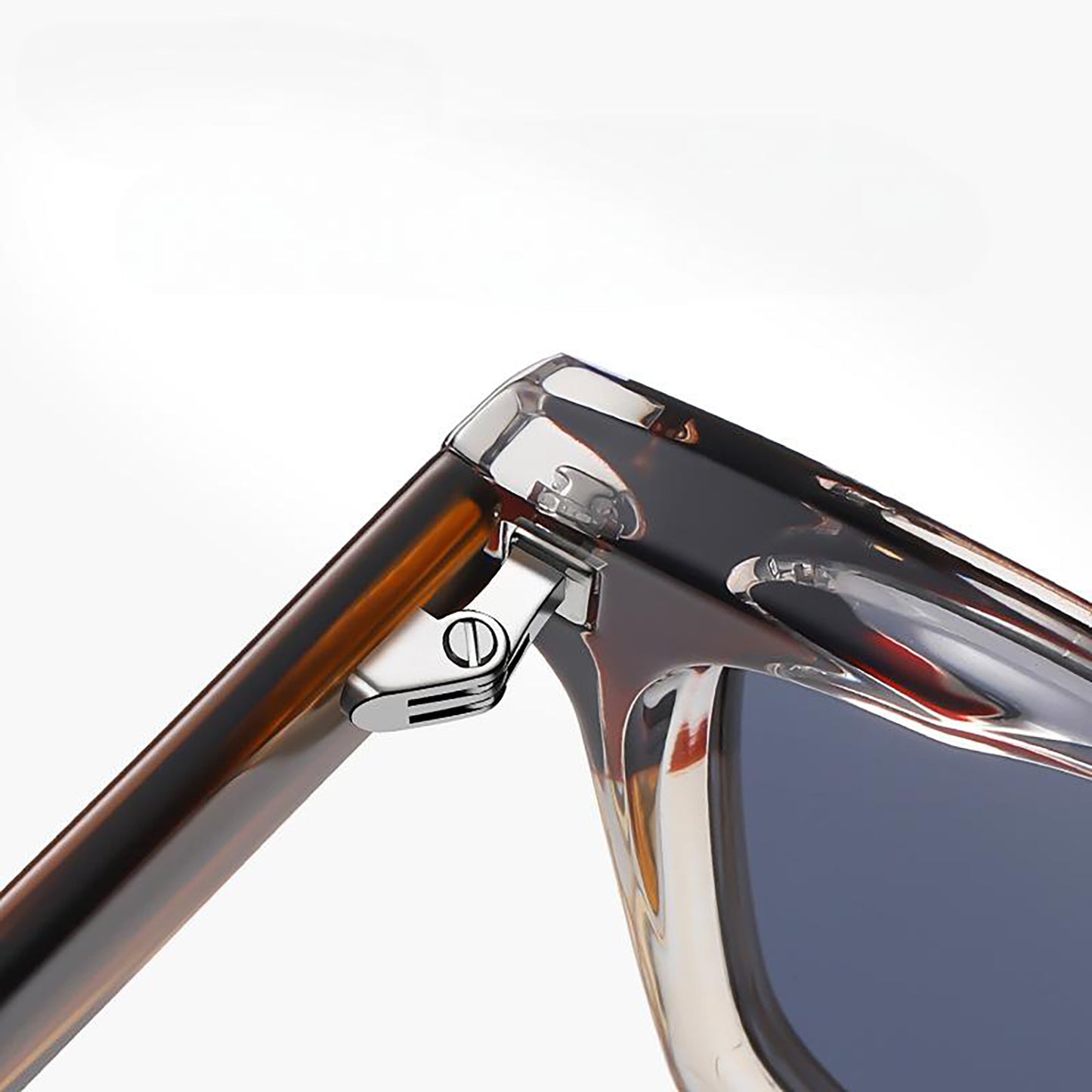 Square Sunglasses Vintage Classic Sun Glasses Polarized UV400 for Men Women Eyeglasses