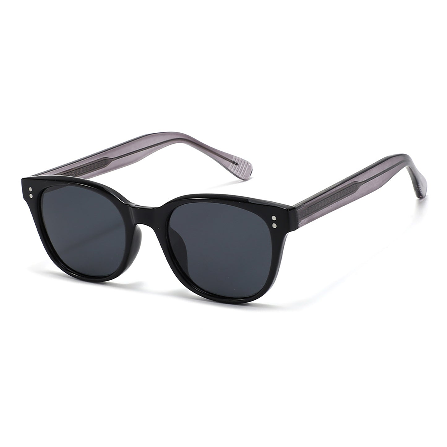 Polarized Oval Sunglasses for Men Women Black or Tortoiseshell frame UV Protection