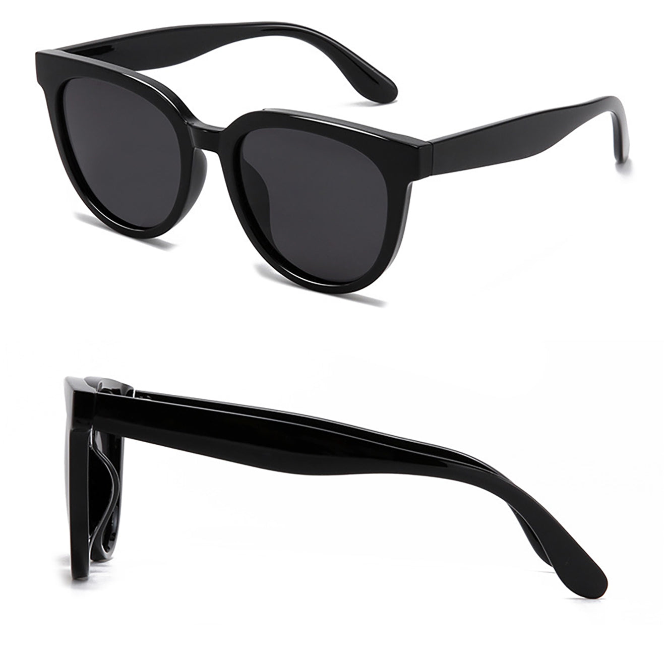 Polarized Sunglasses for Women Men, Classic Retro Semicircle Designer Style Sun Glasses UV400