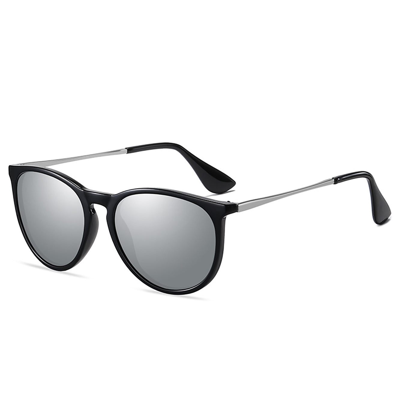 Vintage Round polarized  Sunglasses for Women Men Classic Retro Trendy Style