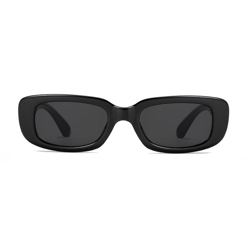 Rectangle fashion Sunglasses for Women Retro Driving Glasses Vintage Fashion Narrow Square Frame UV400 Protection