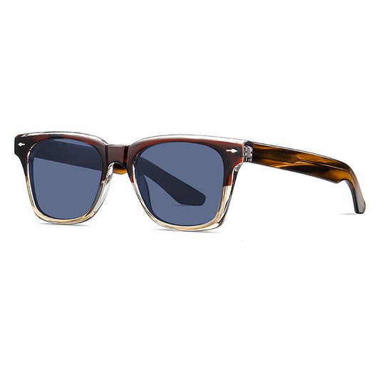 Square Sunglasses Vintage Classic Sun Glasses Polarized UV400 for Men Women Eyeglasses