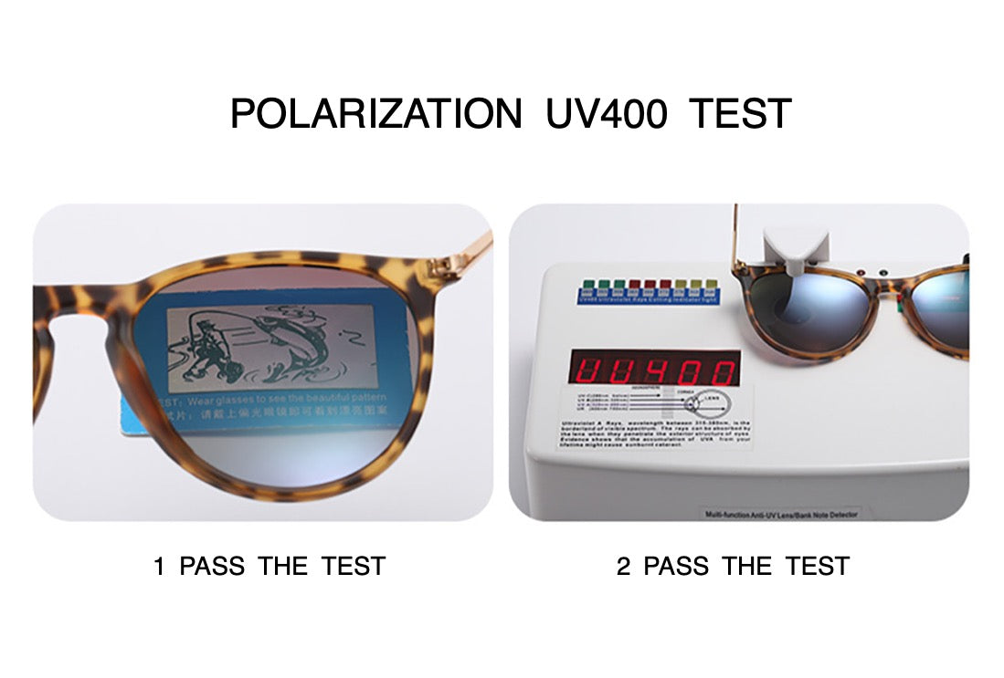 Vintage Round polarized  Sunglasses for Women Men Classic Retro Trendy Style