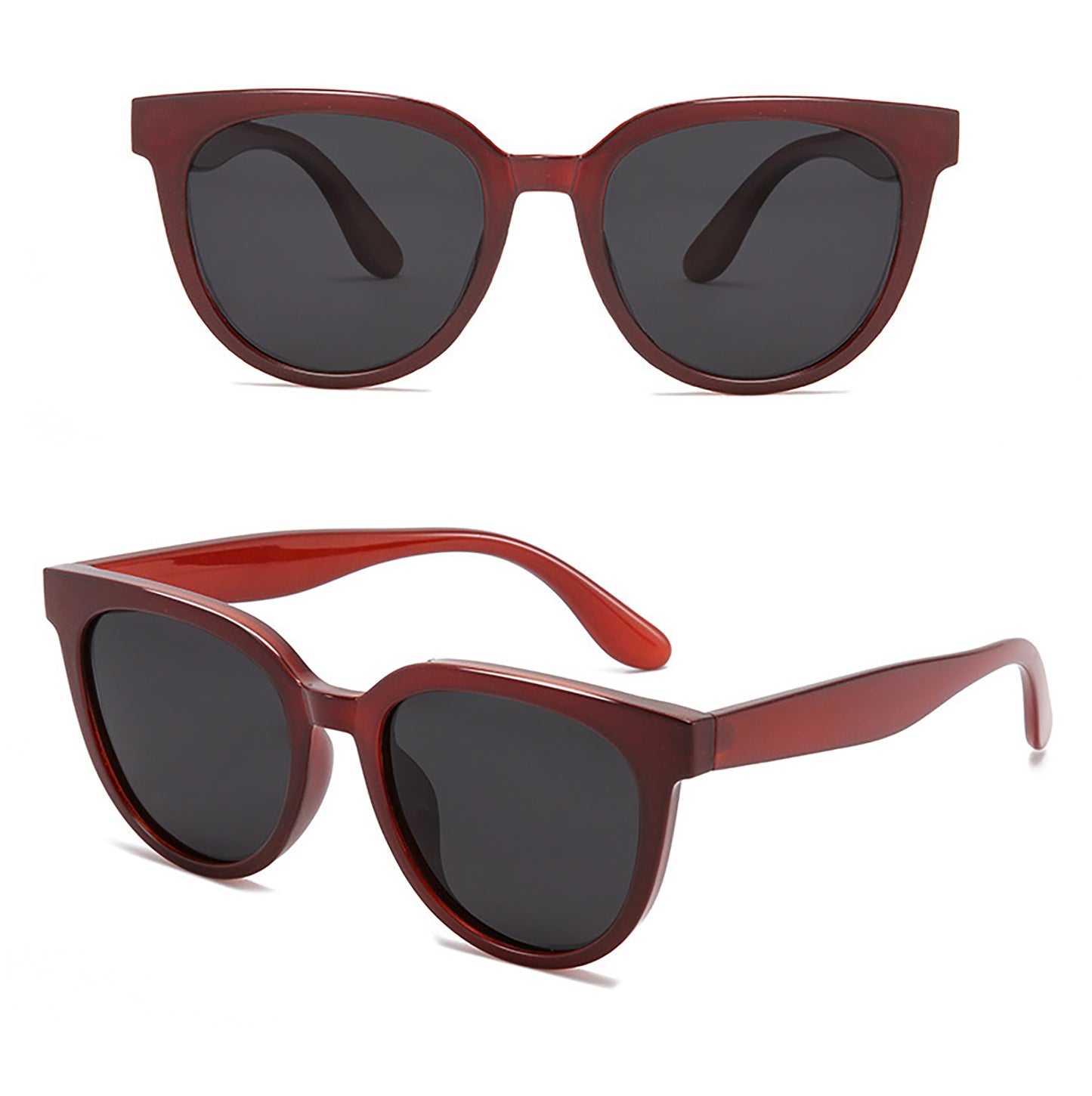 Polarized Sunglasses for Women Men, Classic Retro Semicircle Designer Style Sun Glasses UV400