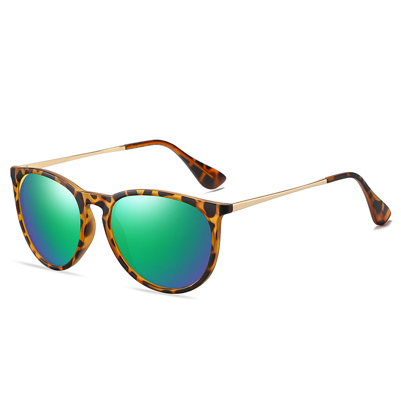 Vintage Round polarized  Sunglasses for Women Men Classic Retro Trendy Style
