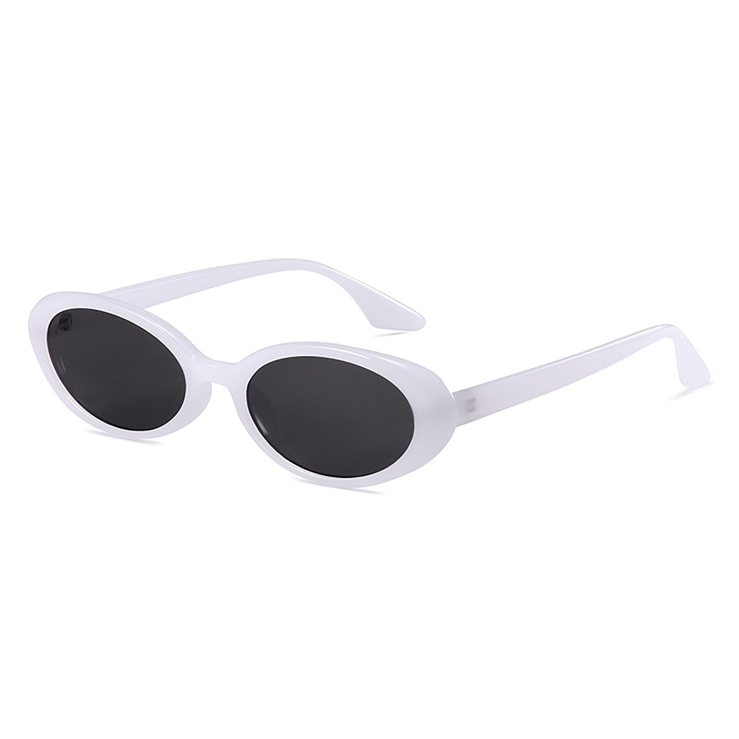 Retro Classic Oval Sunglasses for Women and Men Small 90s Style