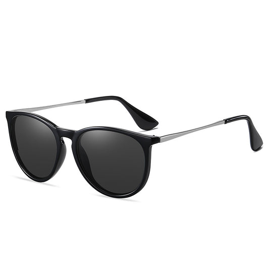 Vintage Round polarized  Sunglasses for Women Men Classic Retro Trendy Style