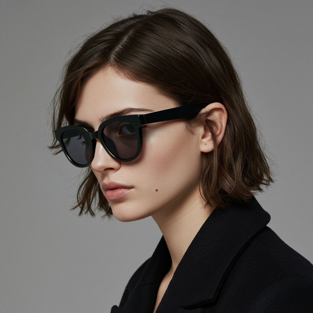 Polarized Sunglasses for Women Men, Classic Retro Semicircle Designer Style Sun Glasses UV400